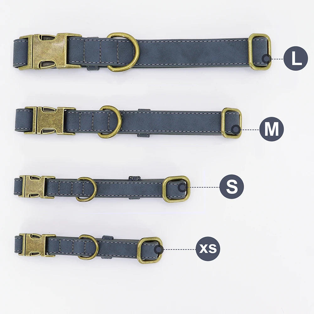 Custom Soft Leather Collar
