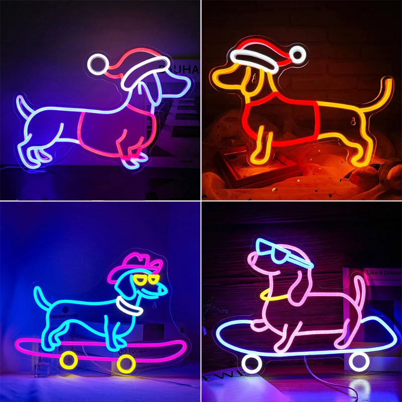 Doxie Glow Neon Signs