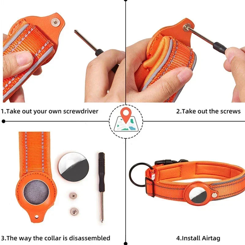 Waterproof Air Tag Collar
