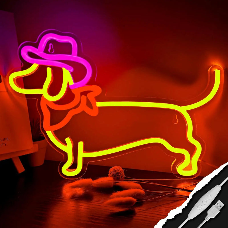 Doxie Glow Neon Signs