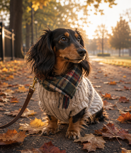 Long Haired Dachshund Coat Care: What Changes When the Weather Turns