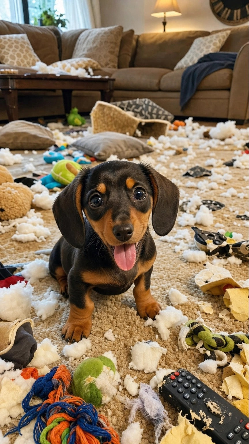 Mini Dachshund Indoor Enrichment for Rainy Days