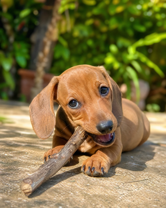 Dachshund Puppies and Summer Chewing: What's Normal?