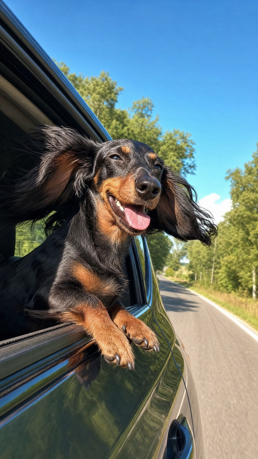Mini Dachshund Road Trip Essentials for Your Labour Day Long Weekend