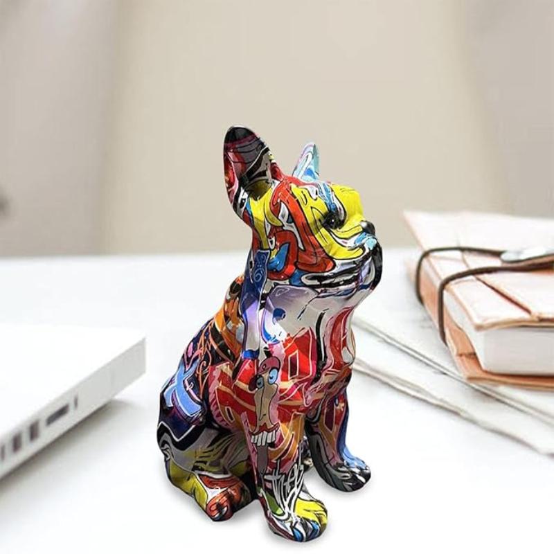 Graffiti Dog Sculptures