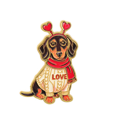 Dachshund Enamel Pin
