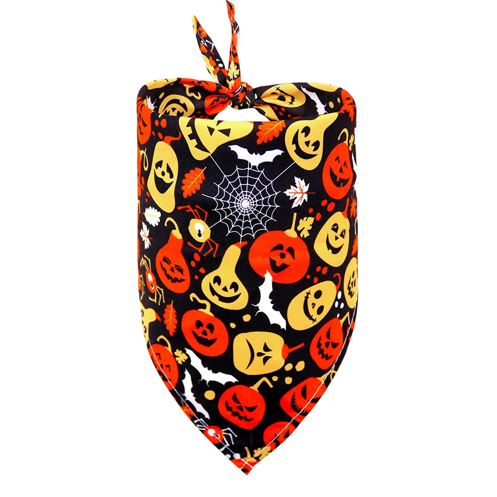 Halloween Print Dog Bandana