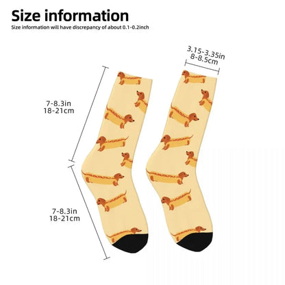 Dachshund Hotdog Socks