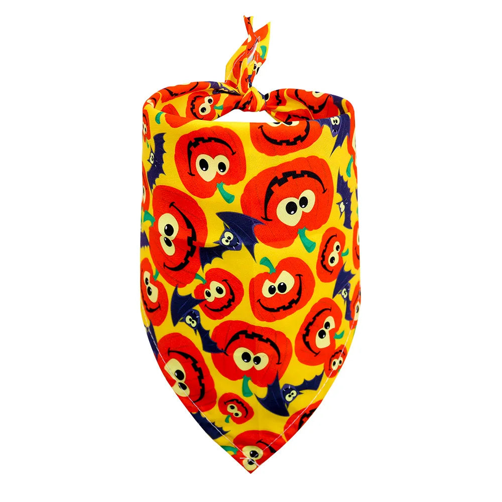 Halloween Print Dog Bandana