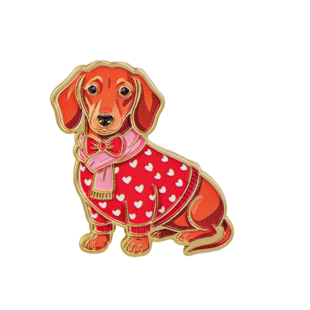 Dachshund Enamel Pin