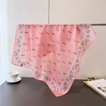 Dachshund Print Scarf