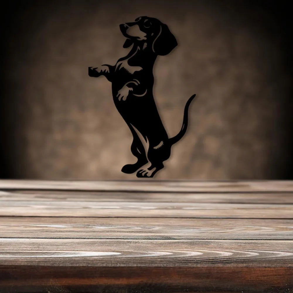 Dachshund Iron Wall Decor
