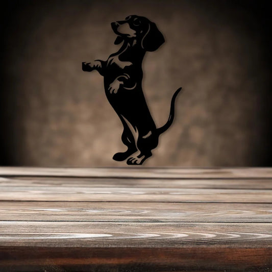 Dachshund Iron Wall Decor