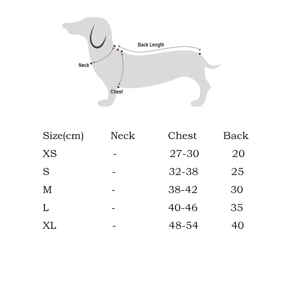 Dachshund Fleece Vest