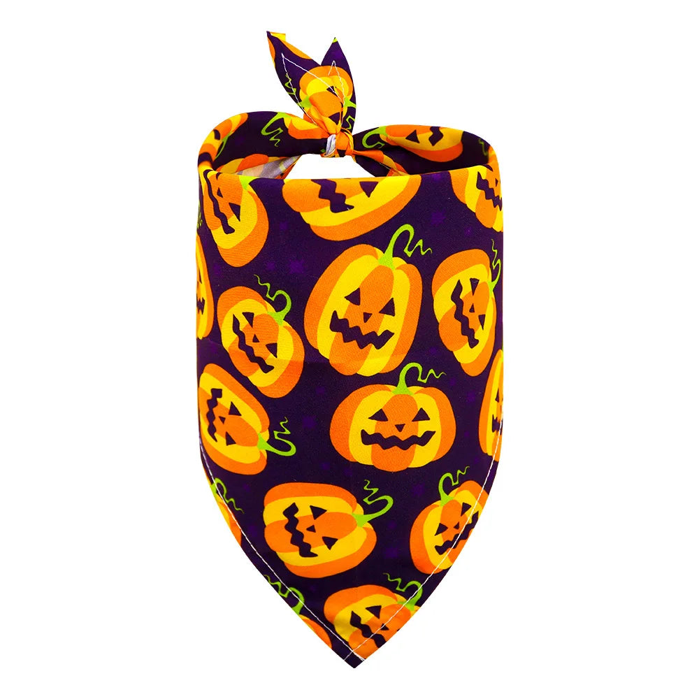 Halloween Print Dog Bandana