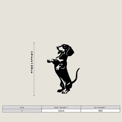 Dachshund Iron Wall Decor
