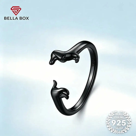 Dachshund Silver Ring
