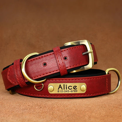 Custom Leather Collar