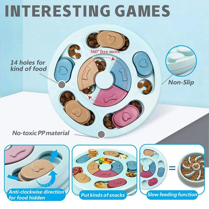 Slow Feeder Dog Puzzle