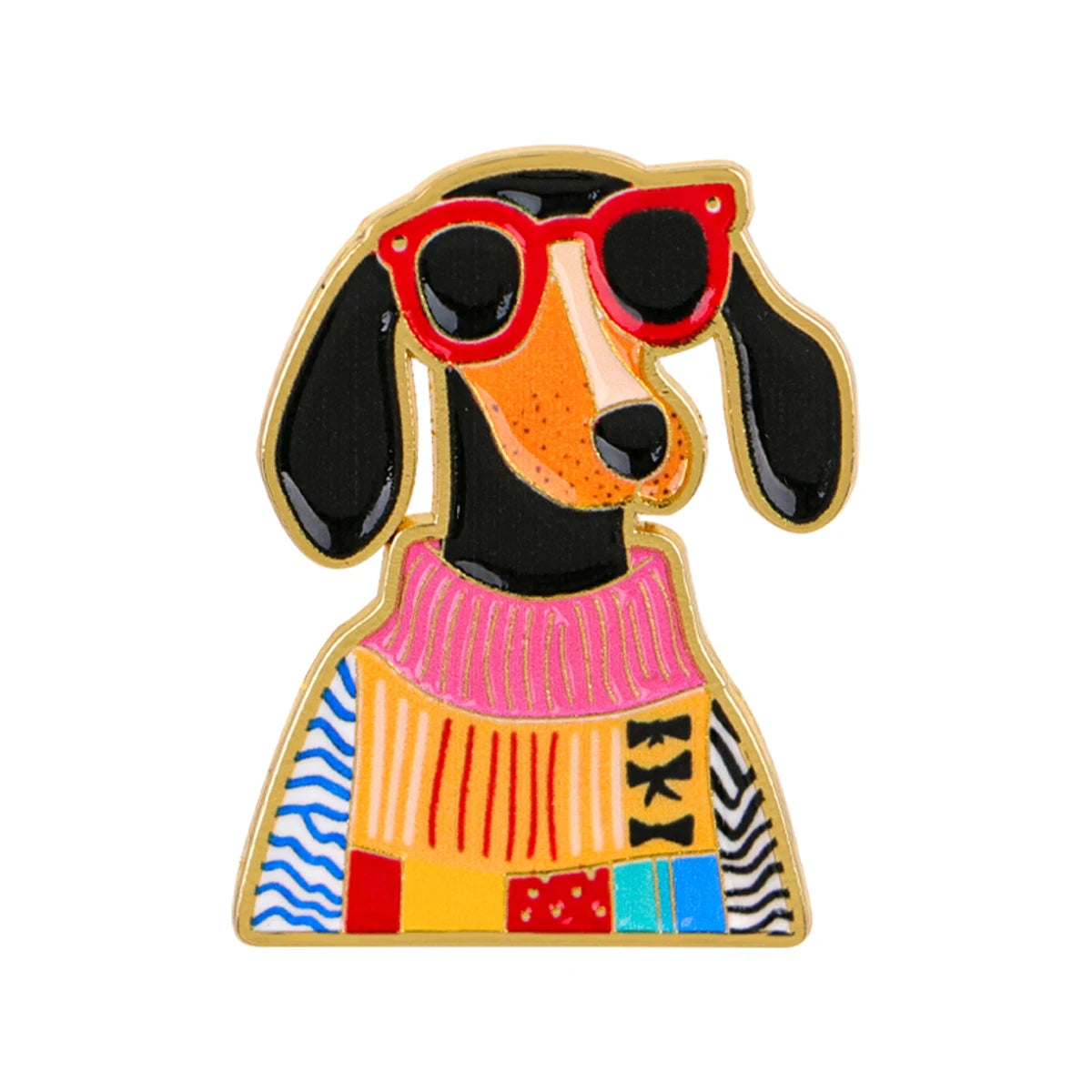 Dachshund Enamel Pin