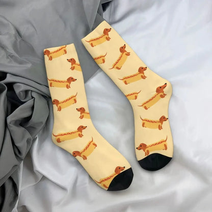 Dachshund Hotdog Socks