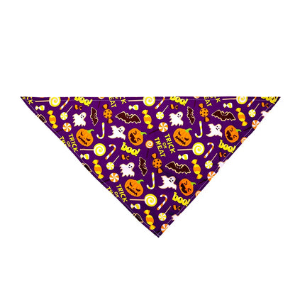 Halloween Print Dog Bandana
