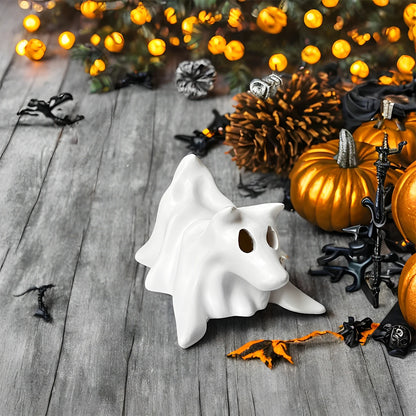 Ghost Dog Halloween Decor