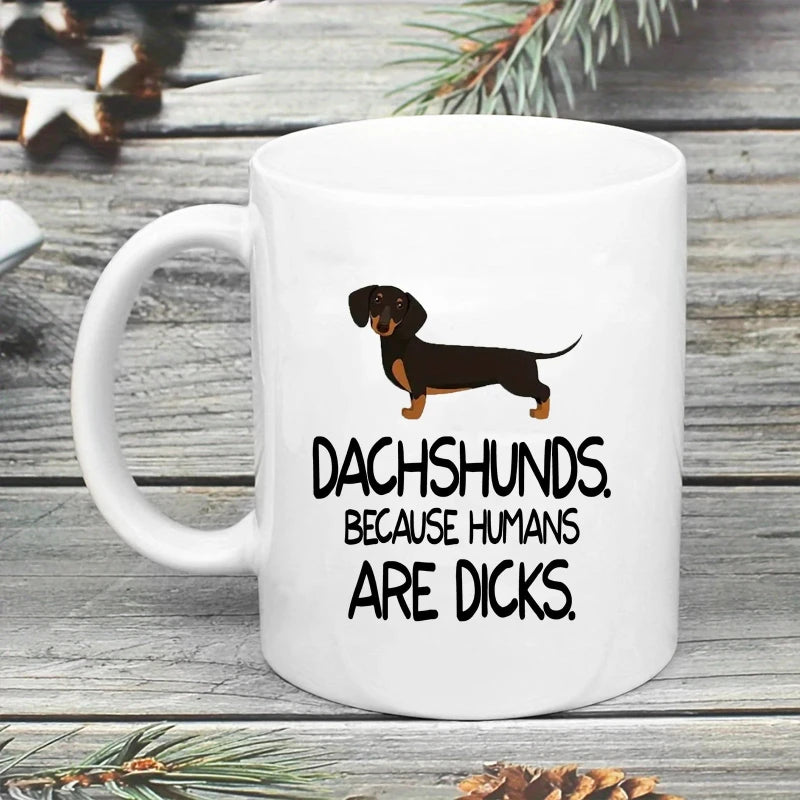 I Love Dachshunds Mug | Dachshund Breed Love Ceramic Cup I Love Dachshunds Mug | Dachshund Breed Love Ceramic Cup