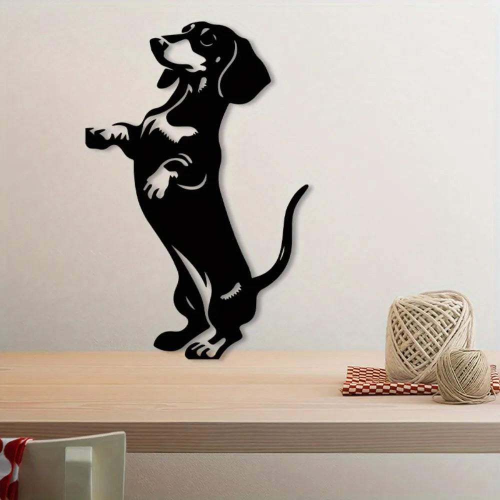 Dachshund Iron Wall Decor