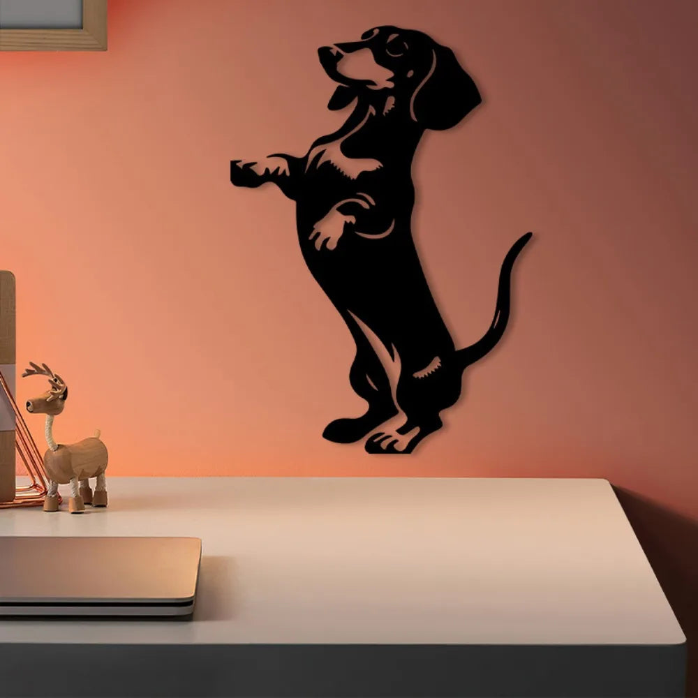 Dachshund Iron Wall Decor