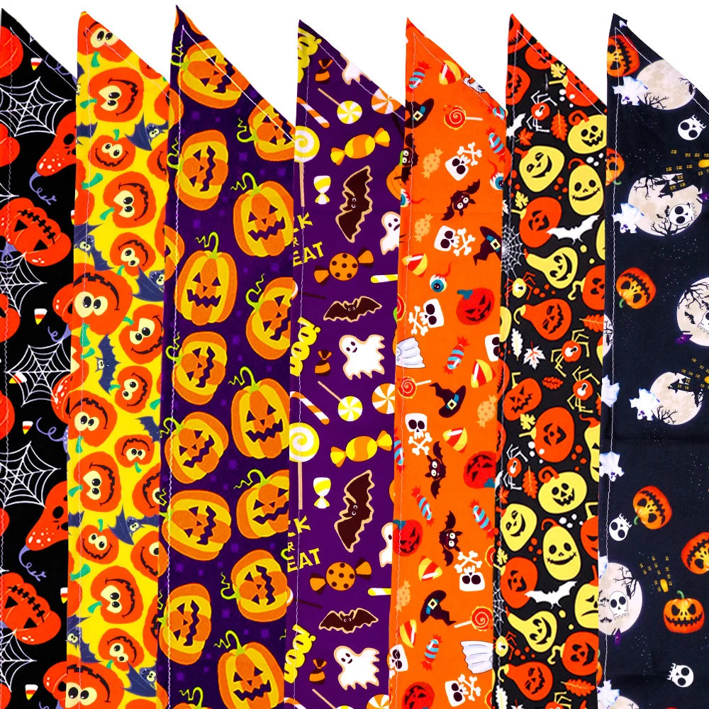 Halloween Print Dog Bandana
