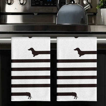 Dachshund Kitchen Towels