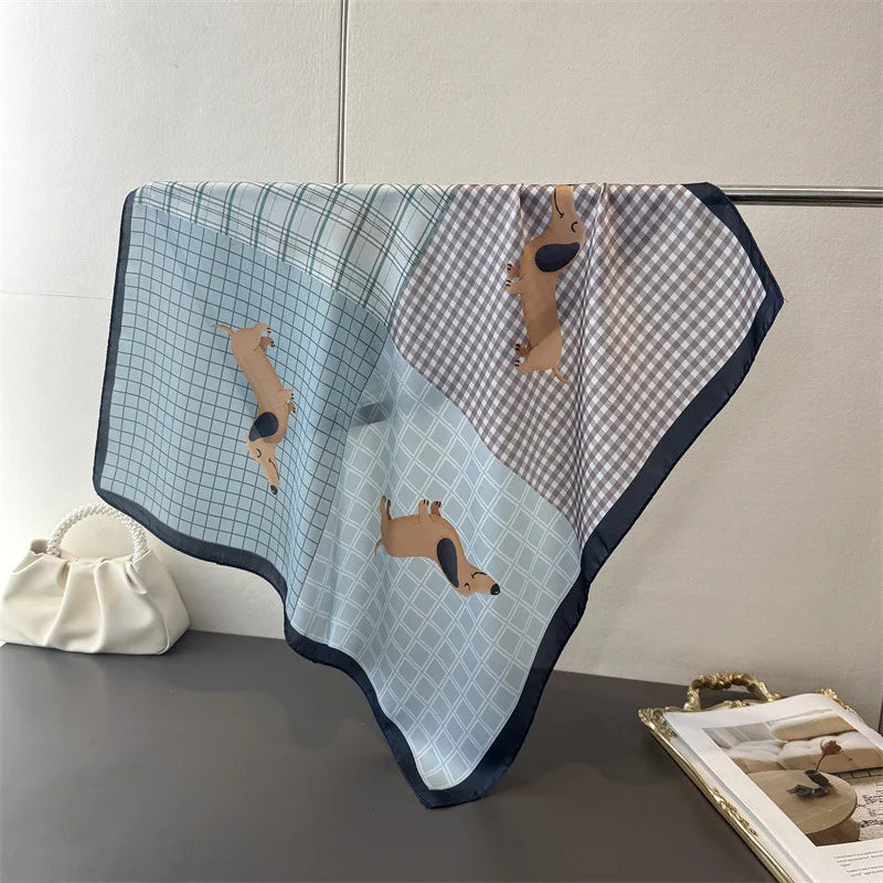 Dachshund Print Scarf