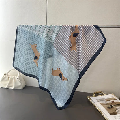 Dachshund Print Scarf
