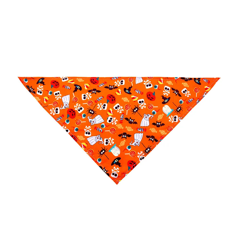 Halloween Print Dog Bandana