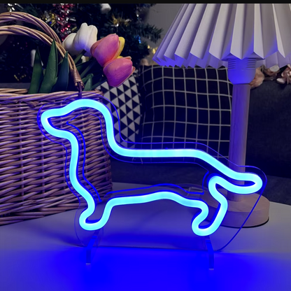 Dachshund Neon Sign