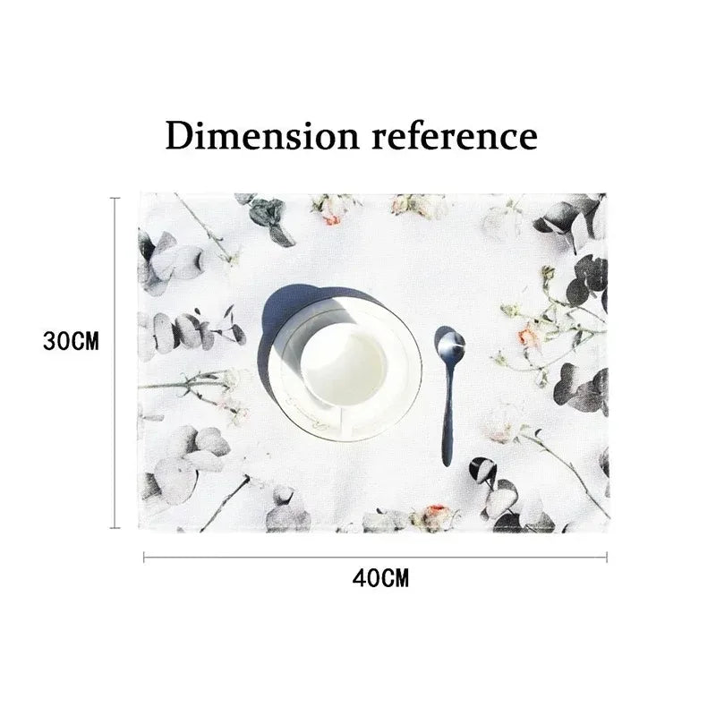 Dachshund Print Placemats