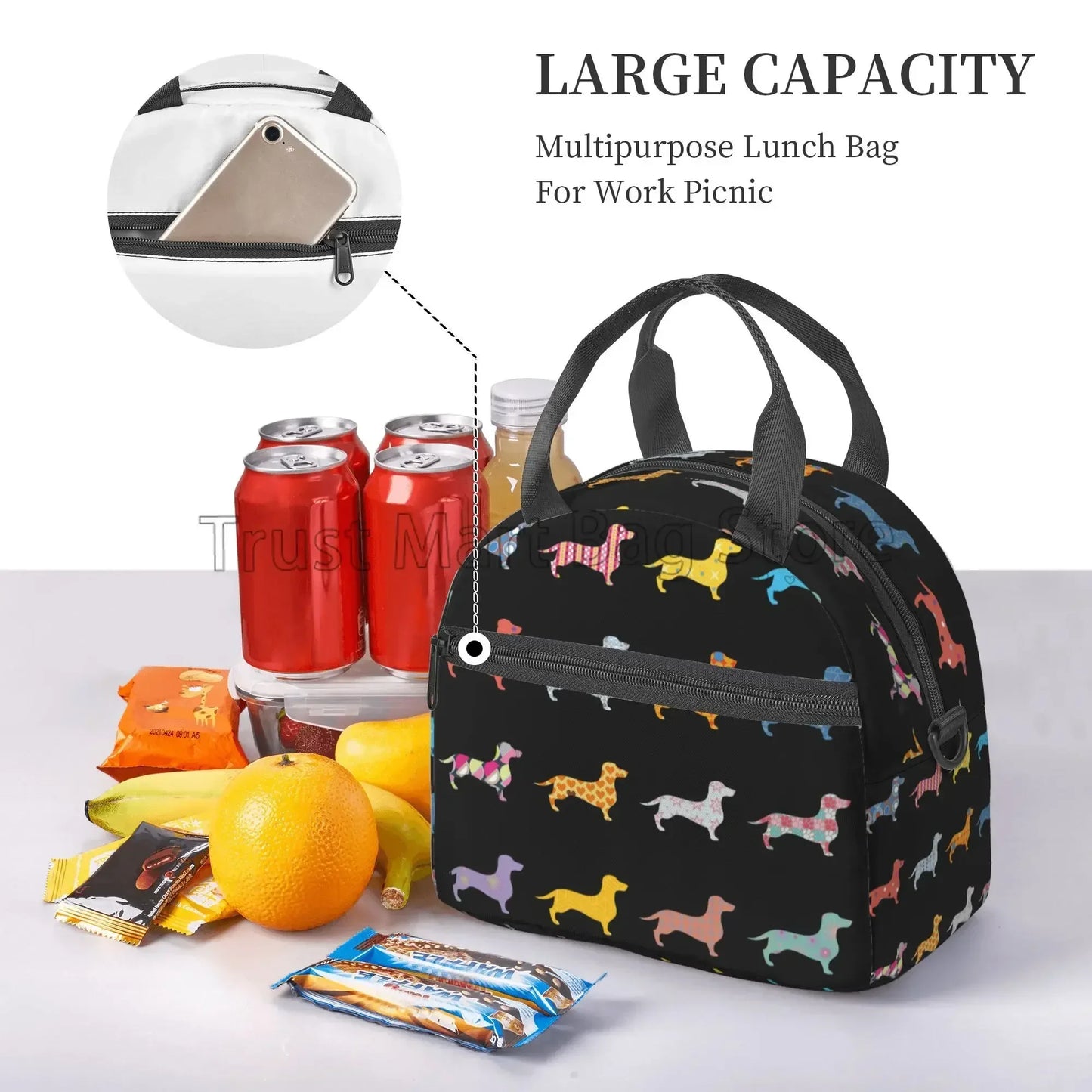 Dachshund Lunch Bag