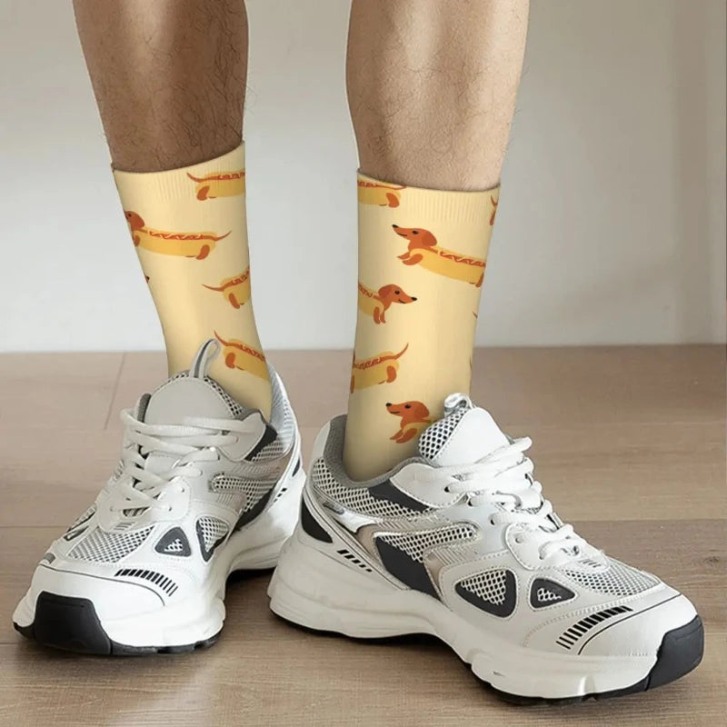 Dachshund Hotdog Socks