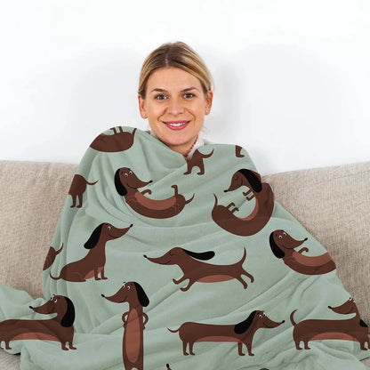 Dachshund Blanket