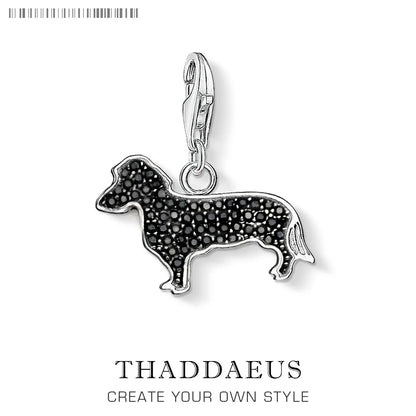 Sterling Silver Dachshund Charm