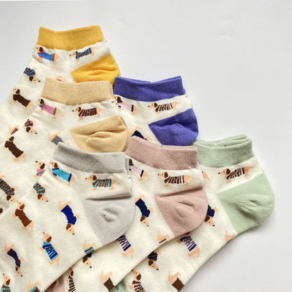 Dachshund Ankle Socks