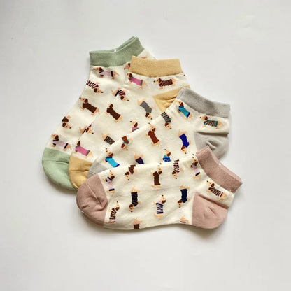 Dachshund Ankle Socks